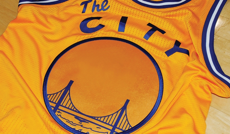 Les Warriors ressortent leur maillot 