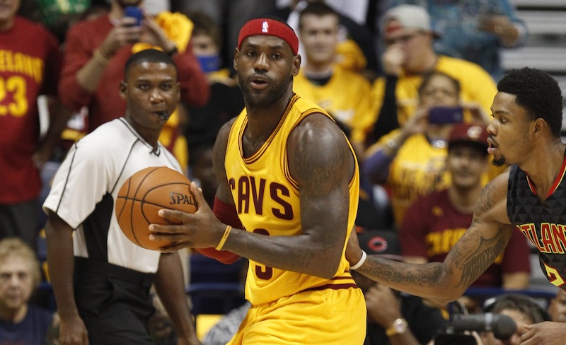 De retour à l'entraînement, LeBron James ne veut pas de traitement de faveur