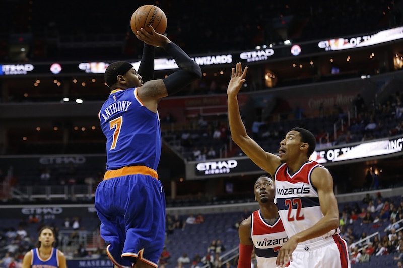 Carmelo Anthony (37 pts) refroidit les Wizards