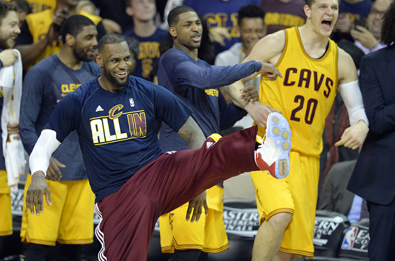 NBA: Playoffs-Atlanta Hawks at Cleveland Cavaliers