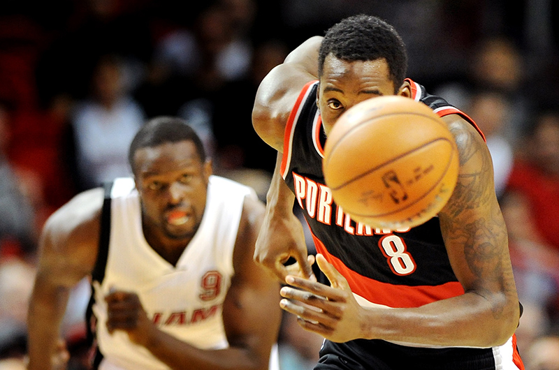 NBA: Portland Trail Blazers at Miami Heat