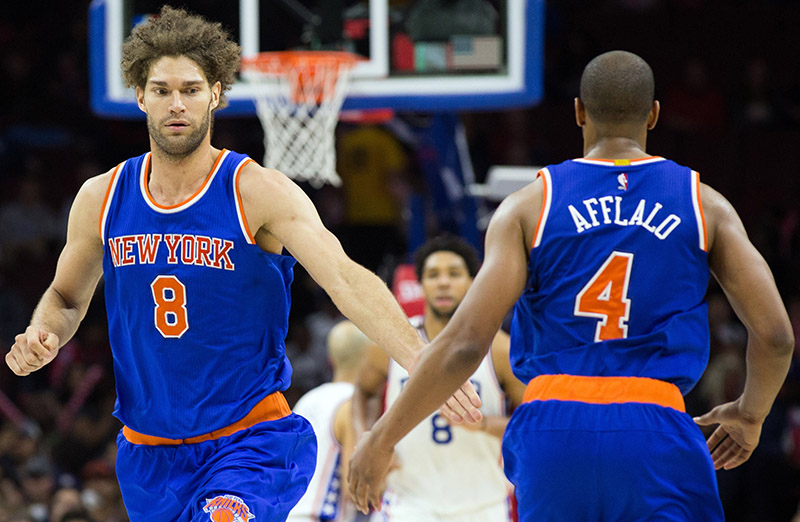 NBA: New York Knicks at Philadelphia 76ers