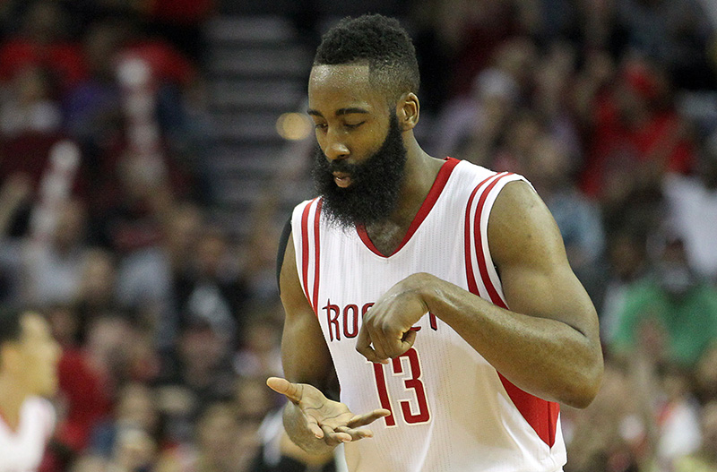 James Harden trop fort pour les Hornets