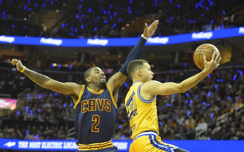 Les Warriors humilient les Cavaliers à Cleveland : + 34 !