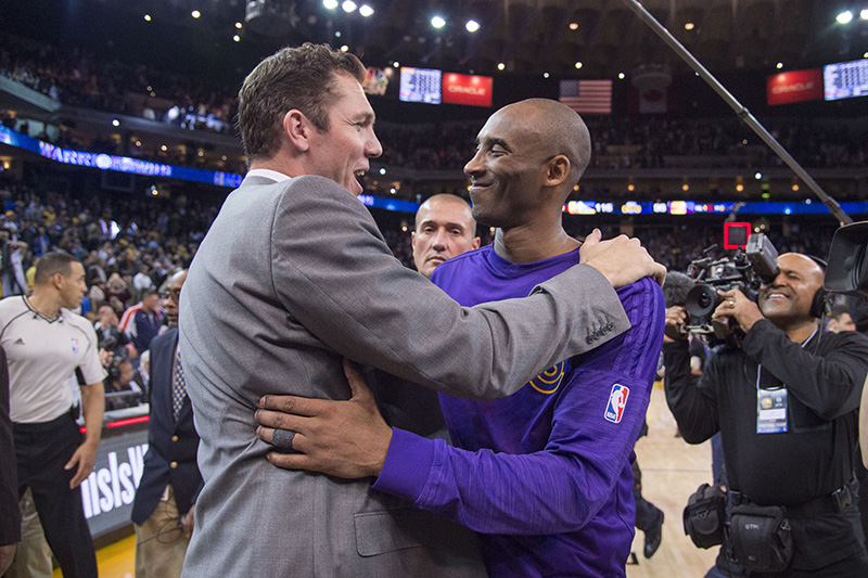 NBA: Los Angeles Lakers at Golden State Warriors
