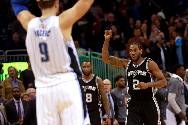 Orlando - San Antonio : Kawhi Leonard refroidit Evan Fournier