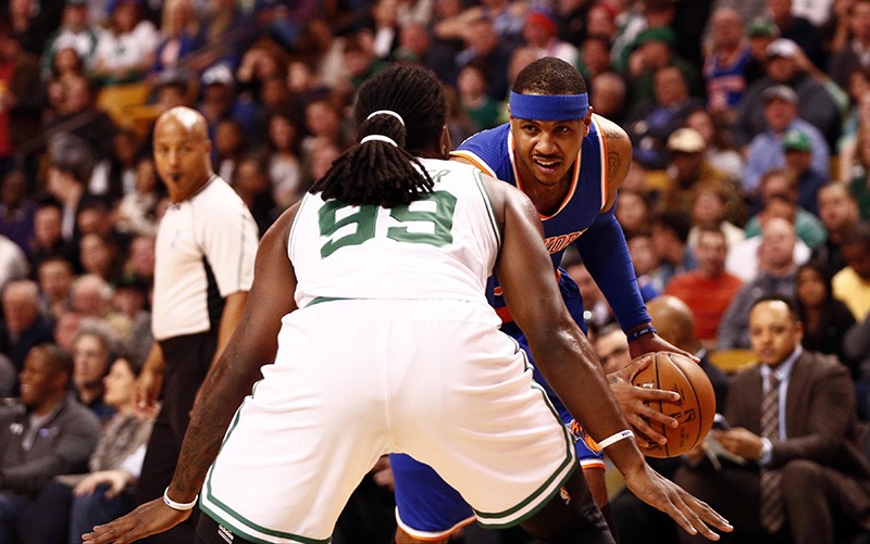 NBA: New York Knicks at Boston Celtics