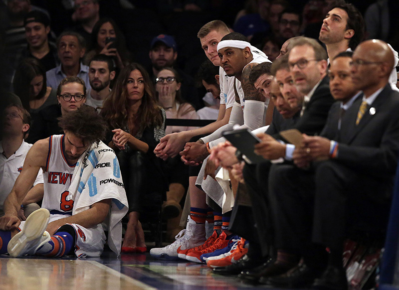 NBA: Portland Trail Blazers at New York Knicks
