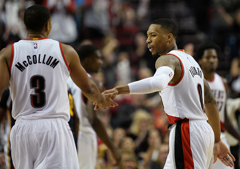 Blazers - Sixers : CJ McCollum évite le pire