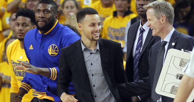 Les Warriors ne prendront aucun risque avec Stephen Curry