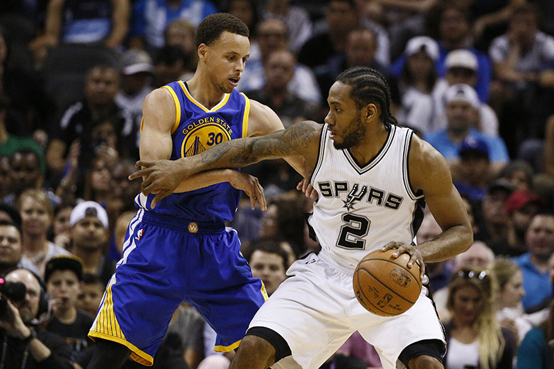 NBA: Golden State Warriors at San Antonio Spurs