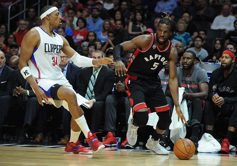 NBA: Toronto Raptors at Los Angeles Clippers