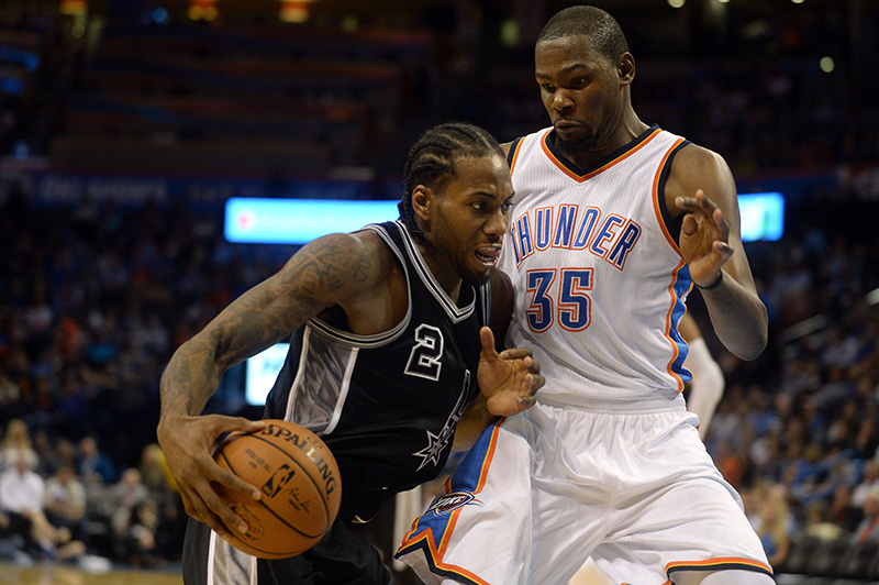 NBA: San Antonio Spurs at Oklahoma City Thunder