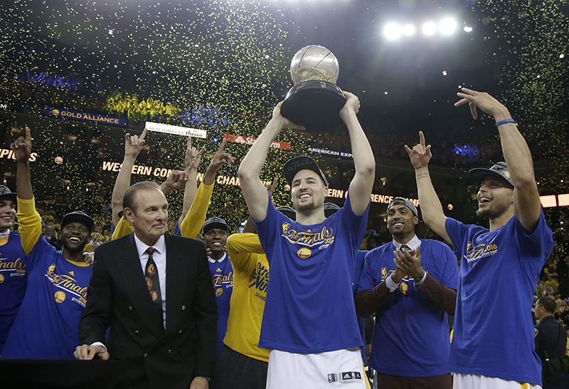 NBA: Playoffs-Oklahoma City Thunder at Golden State Warriors
