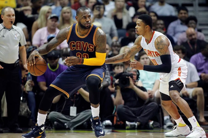 LeBron James tire de moins en moins de lancers-francs