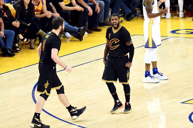 Le Top 5 de la nuit un Kyrie Irving en mode