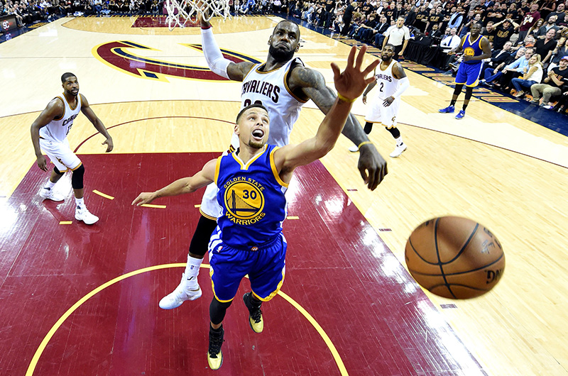 NBA: Finals-Golden State Warriors at Cleveland Cavaliers