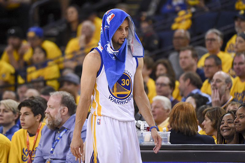 NBA: Playoffs-Houston Rockets at Golden State Warriors