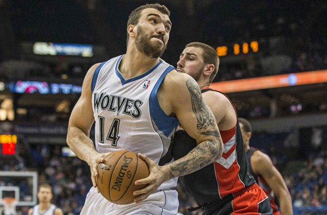 NBA: Toronto Raptors at Minnesota Timberwolves