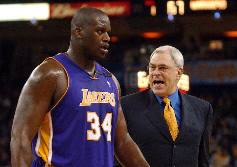 phil jackson et le shaq