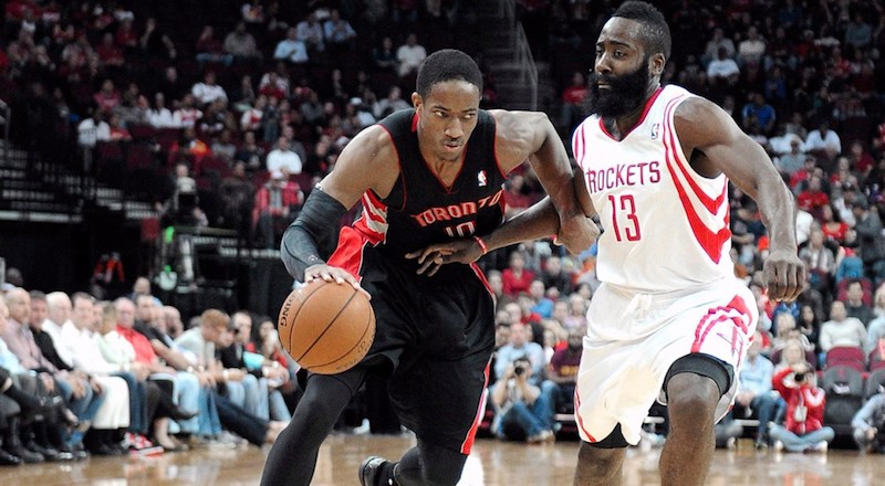 Joueurs de la semaine : DeRozan et Harden récompensés