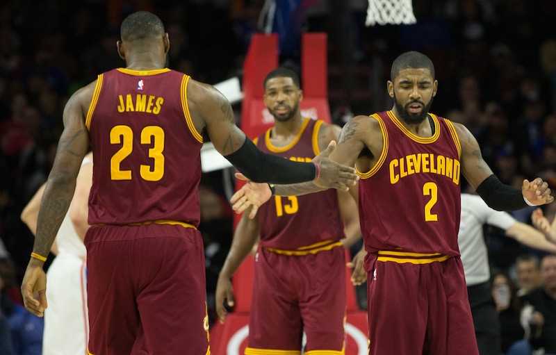 Si LeBron James a fini le boulot en signant un nouveau triple-double, son 45e en carrière (26pts, 10rbds, 13pds), Love (25pts, 11rbds) et Irving (39 pts) ont également été précieux pour venir à bout de Philly