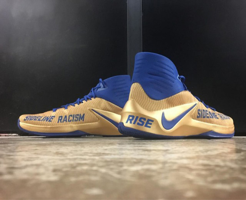 Draymond Green affiche sa lutte contre le racisme sur ses