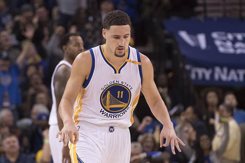 Klay Thompson a pris feu