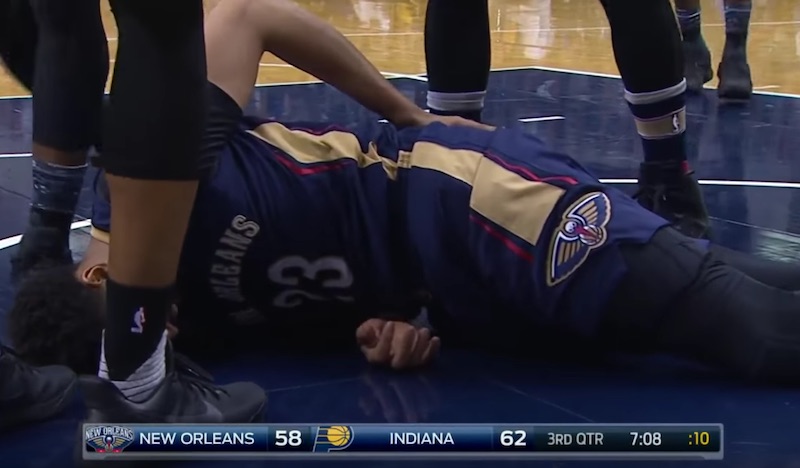 davis-blessure