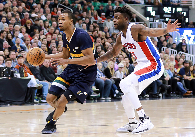 NBA: Detroit Pistons at Utah Jazz