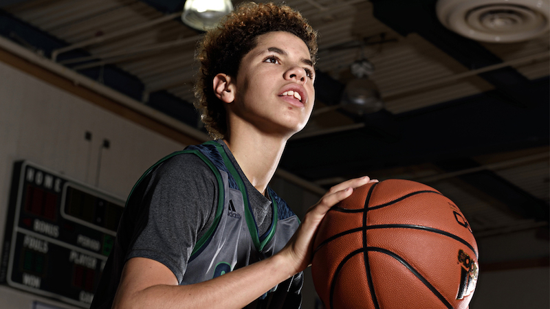 lamelo ball taille