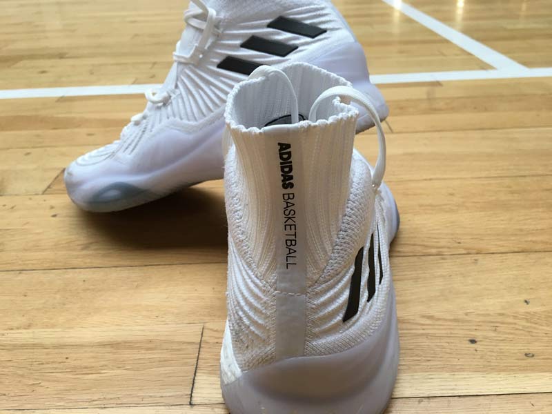 Test de chaussures Adidas Crazy Explosive Primeknit 2017 Basket USA