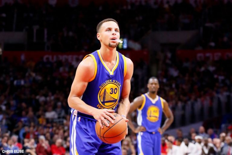 Le lancerfranc, la nouvelle arme de Stephen Curry • Basket USA
