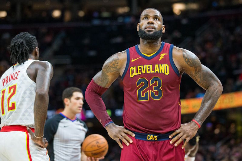 Lebron james discount dennis smith jr