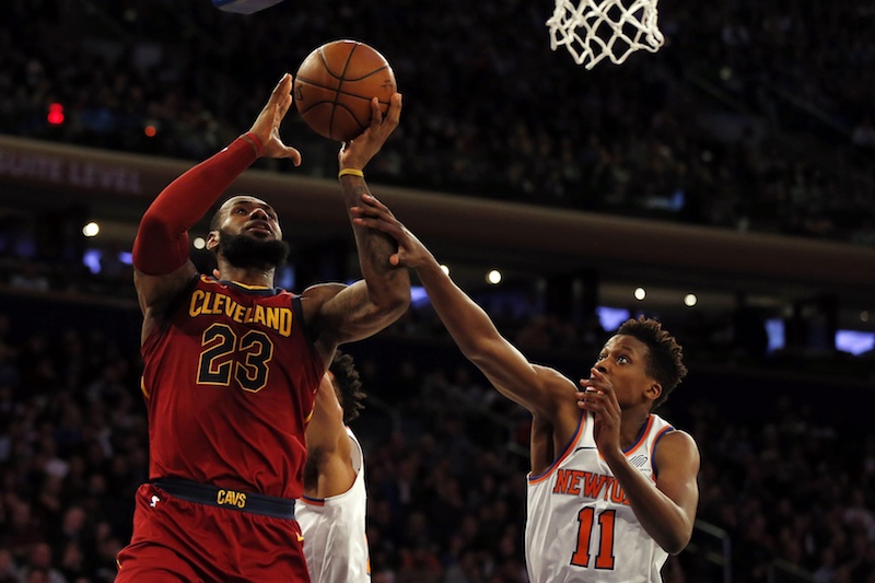 Ntilikina lebron clearance