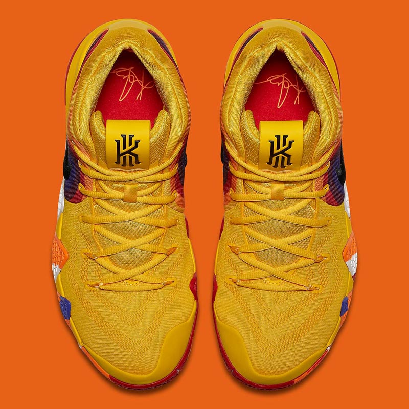 Nike kyrie 4 jaune store