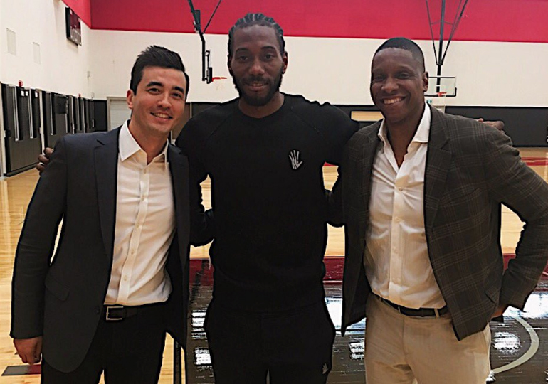 Masai ujiri kawhi leonard new arrivals