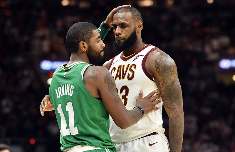 LeBron James Tout le monde sait que le trade de Kyrie a ete le debut de la fin Basket USA