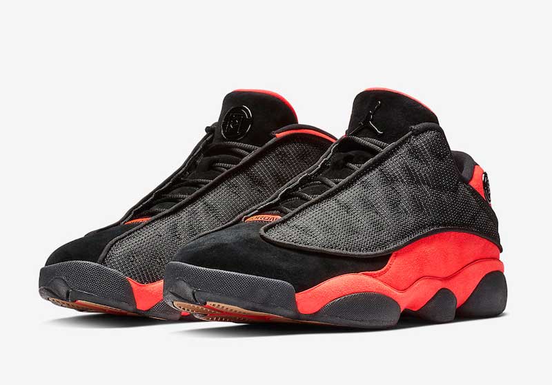 Jordan 13 rouge et noir shop