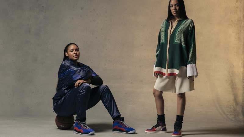 Deux Air Jordan luxueuses pour les femmes | NBA | Basket USA