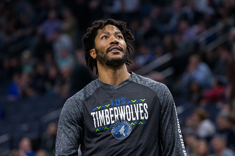 derrick rose all star game 2019