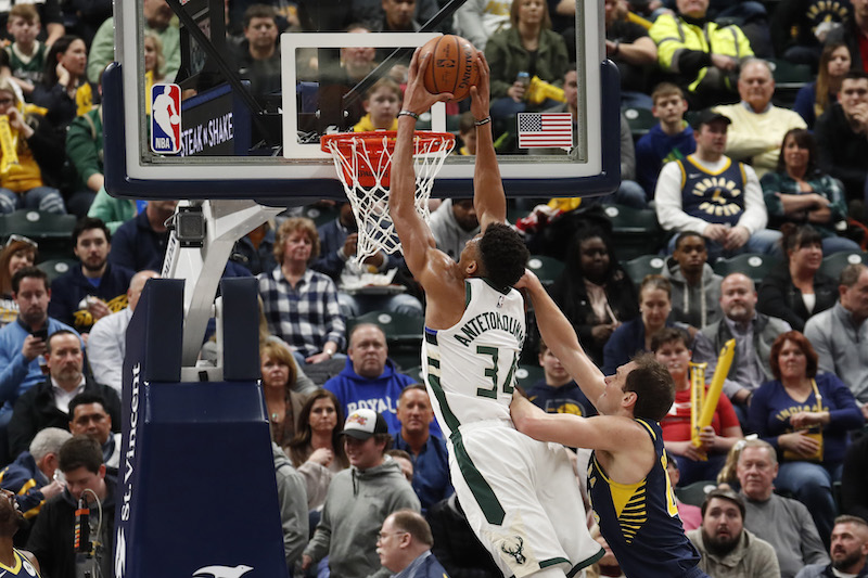Pacers Bucks Giannis Antetokounmpo est immense ! • Basket USA