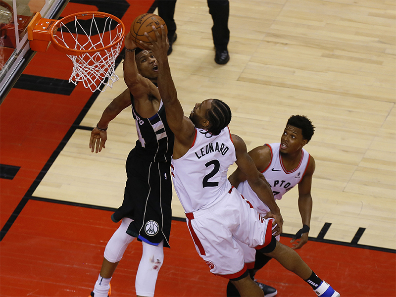 Leonard Scores 27, Raptors Advance to First NBA Finals