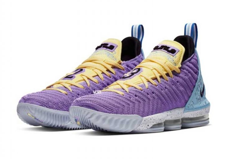 nike lebron 16 lakers