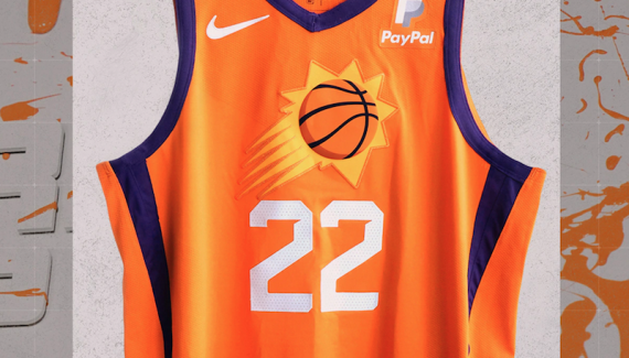 Maillot de top basket orange