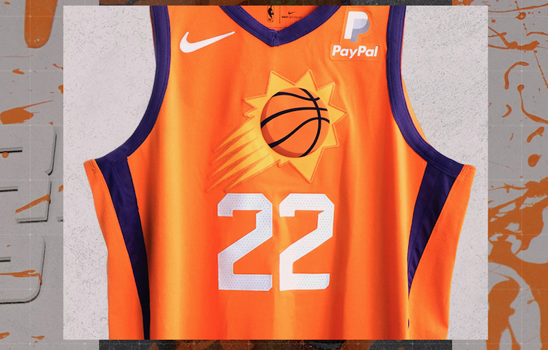 Maillot de online basket orange