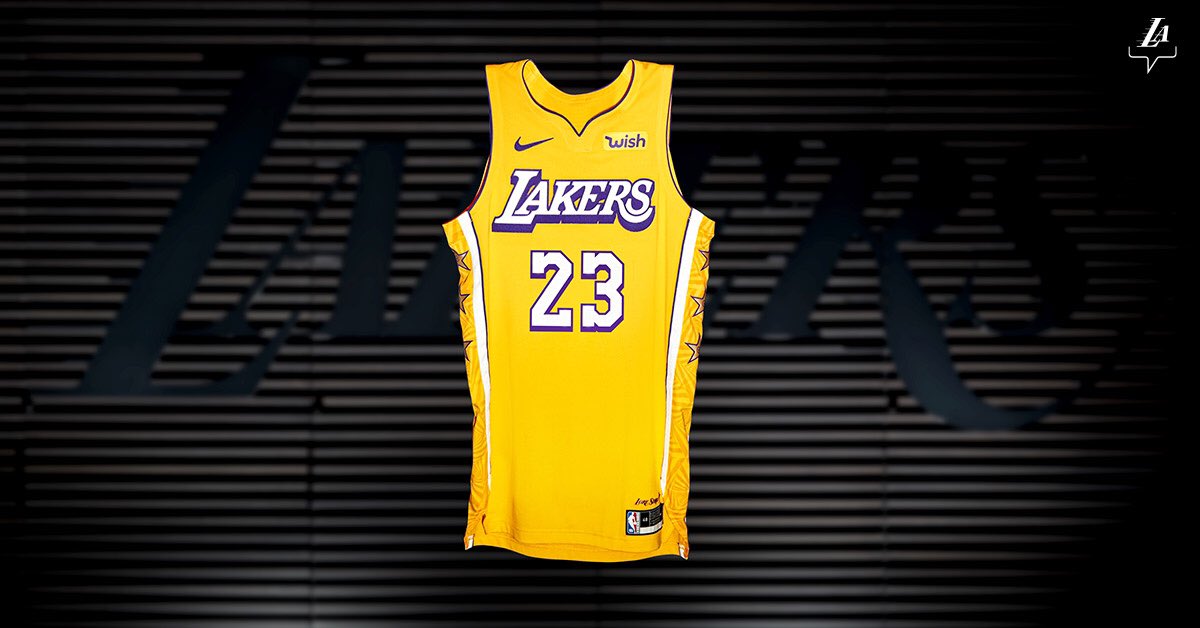 Maillot lakers 2019 hotsell