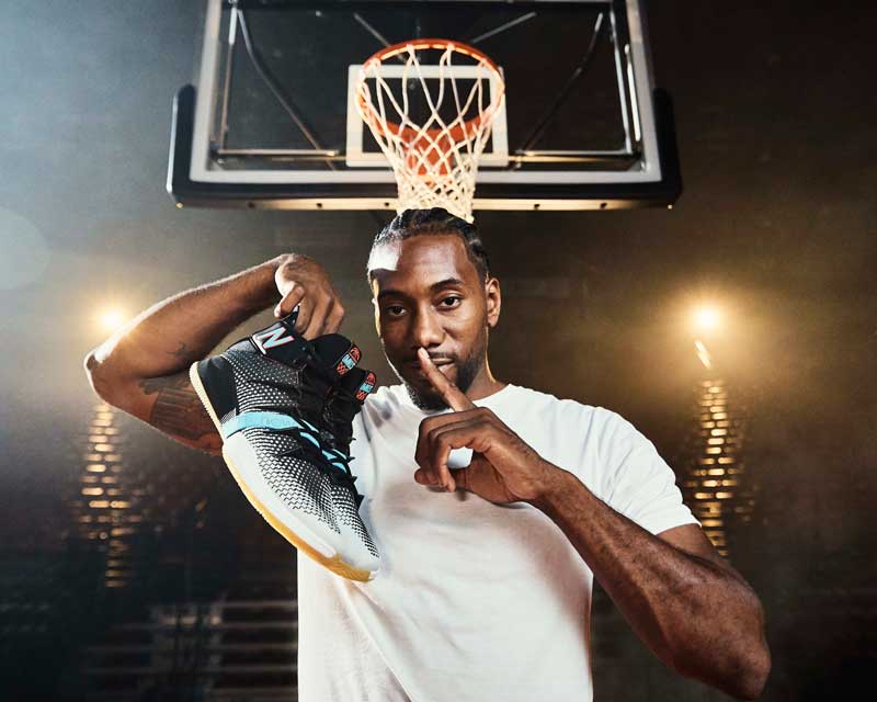New Balance Kawhi Leonard et sa OMN1S vont la p che Basket USA