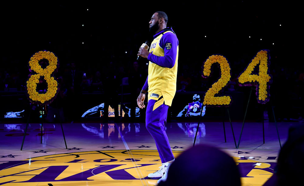 Lhommage Poignant Des Lakers à Kobe Bryant Nba