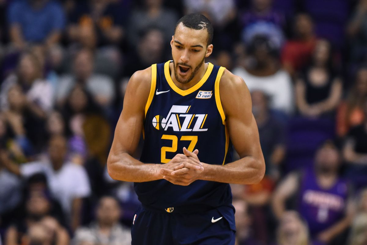 Rudy Gobert fait un don de 500 000 dollars pour aider les employés du Jazz et les malades en France, à OKC et Utah | Basket USA